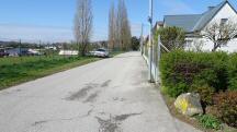  Wanderroute auf der Sportplatzgasse 